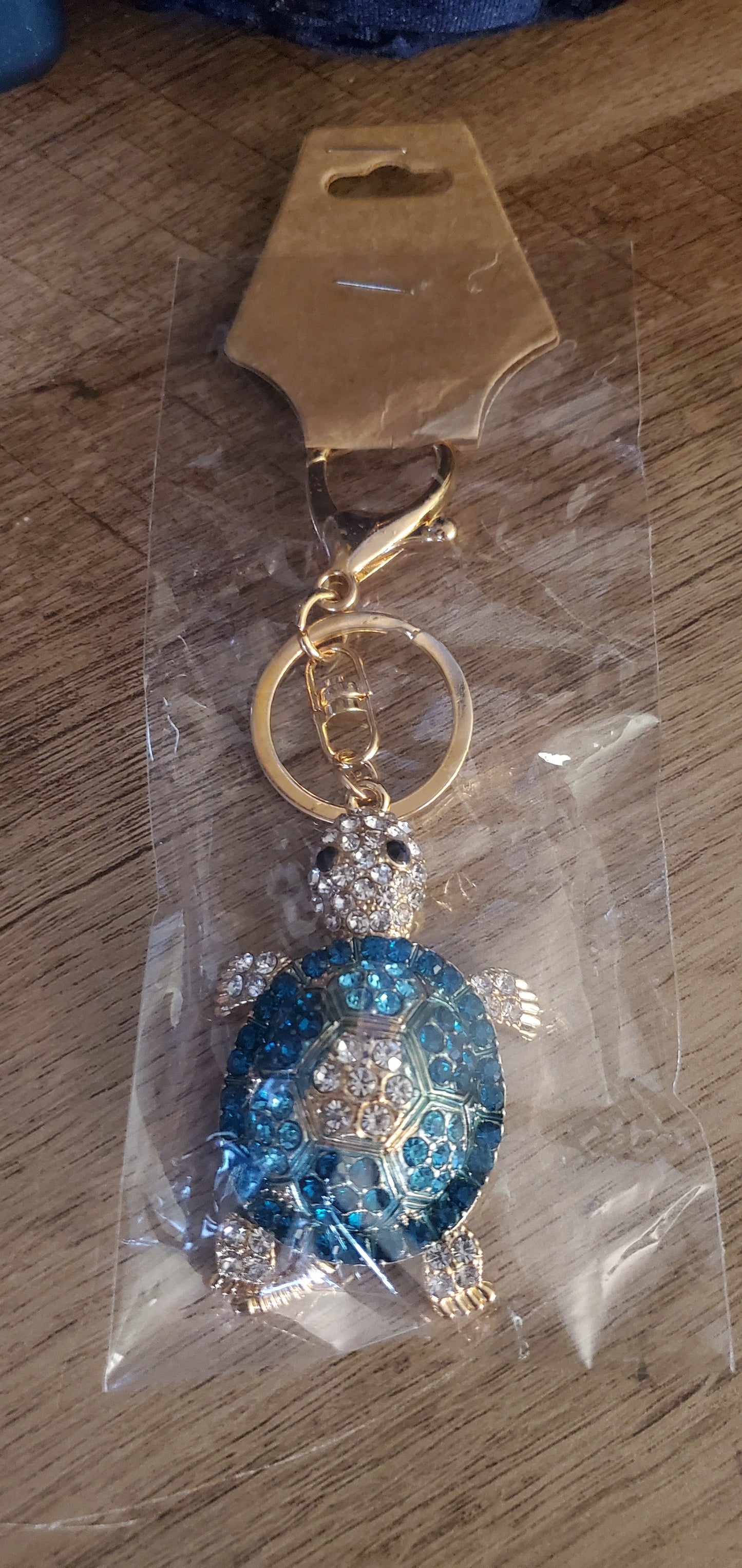 Honu Gem Keychain