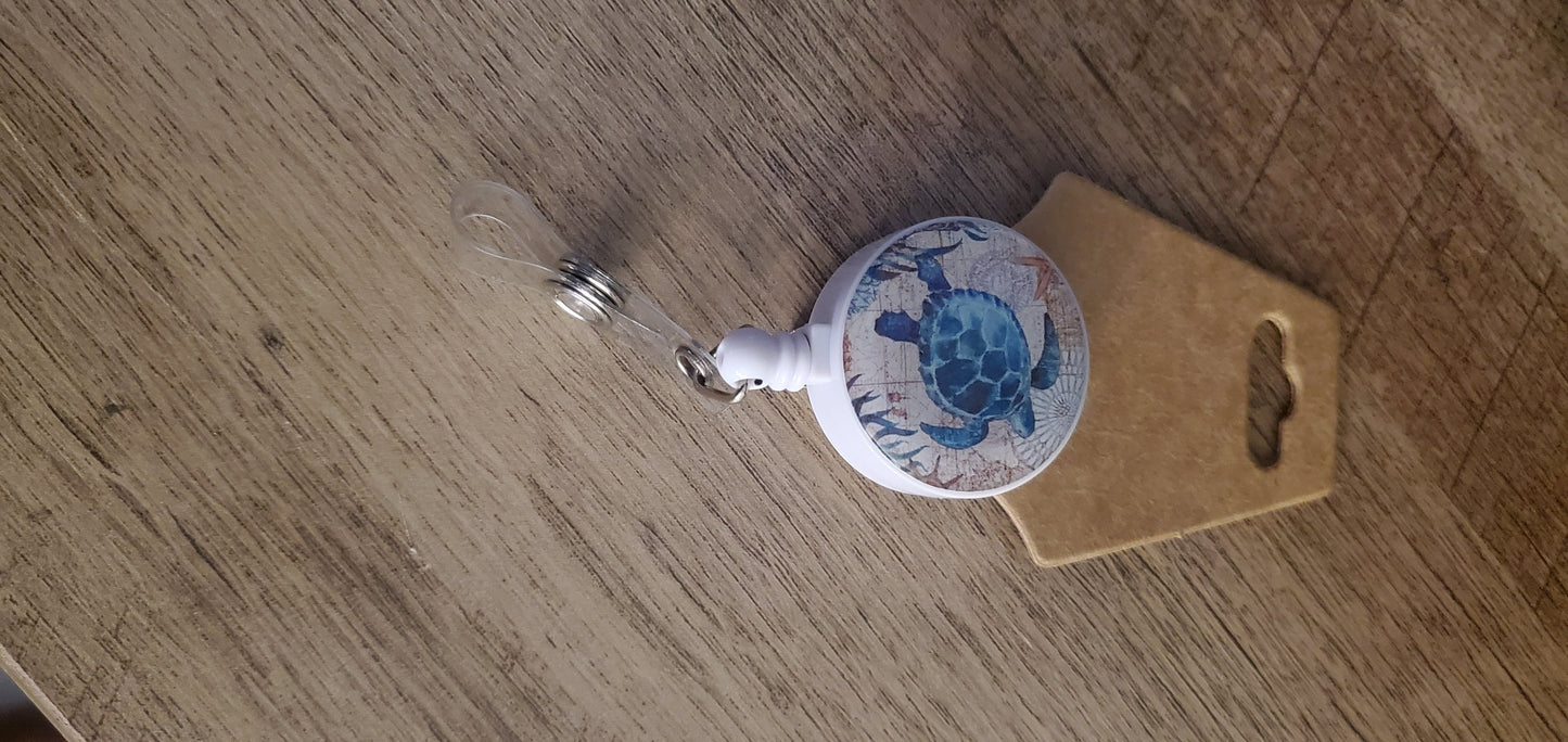 Honu Retractable ID Badge